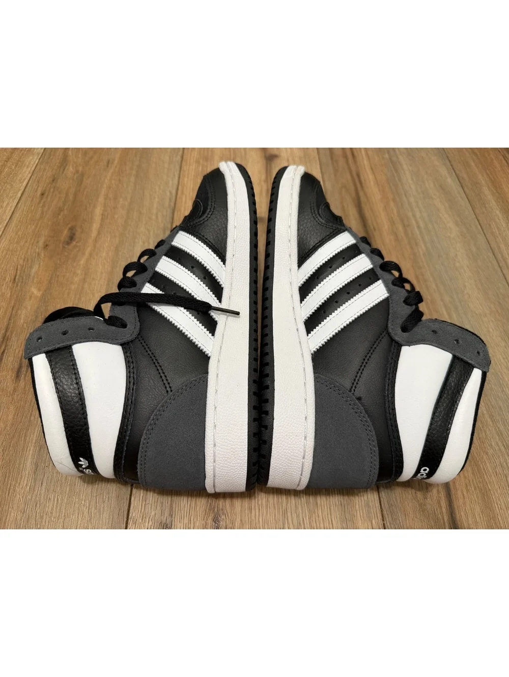Adidas Top Ten RB High Top Black White 8 Men's Sneakers FV6132 New w/o box